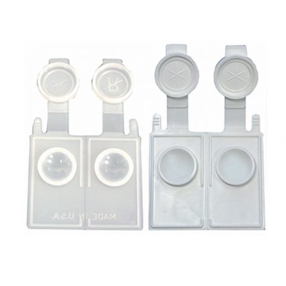 Contact Lens Cases - Small Well Flat Packs - Bag of 50