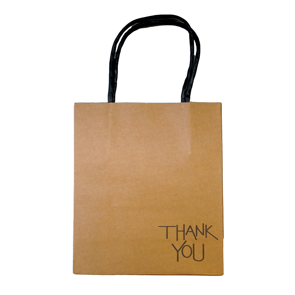 Eco-Friendly Kraft Paper Bag - Thank You - Optigear