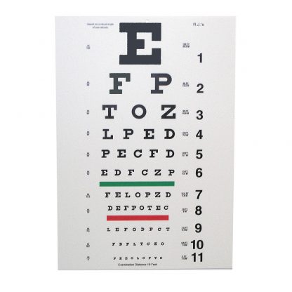 Printable Snellen Eye Charts