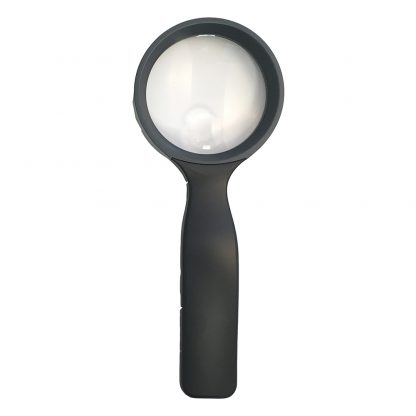 Handheld Magnifier with 3" Lens Diameter, Ergo Handle