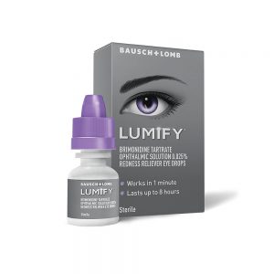 Lumify Redness Reliever Eye Drops | 7.5mL | FDA-Approved Brightening Drops for Red Eyes
