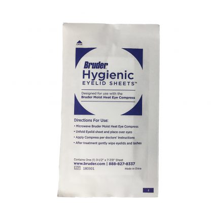 Bruder Hygienic Eyelid Sheets