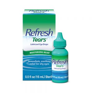 Refresh Tears Lubricant Eye Drops | Instant Relief for Dry Eyes | 15mL Bottle