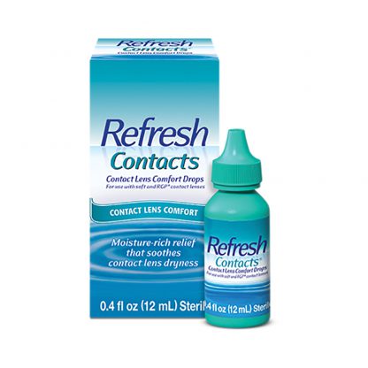 Refresh Contacts® Contact lens comfort drops