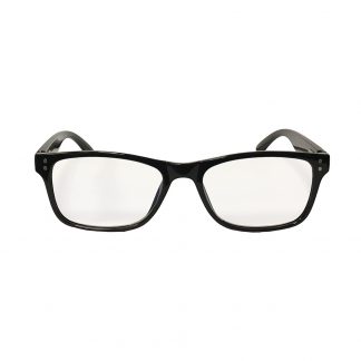 Vintage Black Reader with Blue Blocker & Anti-Reflective Coated Lenses