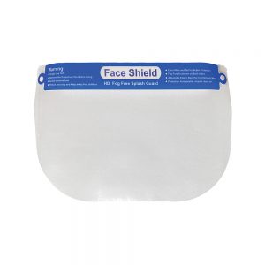Anti-Fog Face Shield | Full Face Protection with Foam Cushion & Elastic Strap