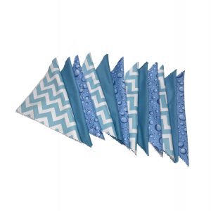 Premium Microfiber Lens Cloth | 12-Pack | Chevron, Raindrop & Blue Prints