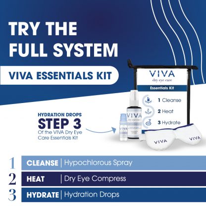 Preservative-Free Eye Drops for Dry Eyes | VIVA Hydration Drops | Hyaluronic Acid & L-Carnitine | 10mL - Image 5